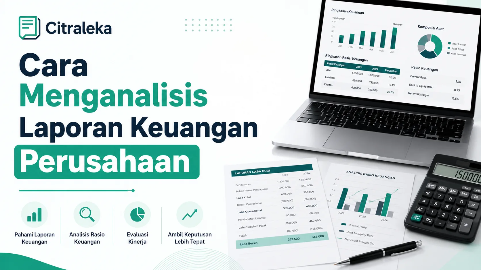 Cara Menganalisis Laporan Keuangan Perusahaan: Langkah, Rasio, dan Contoh